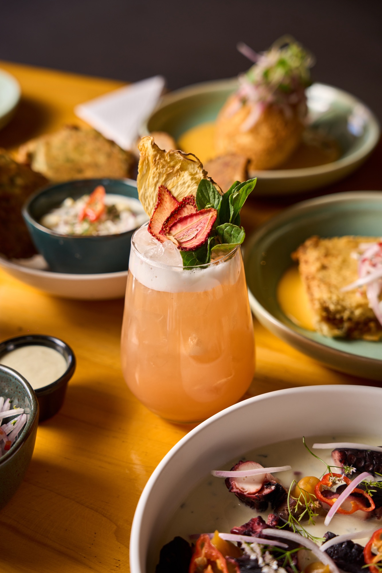 Tropical Punch at HUMO by Chef Cavero